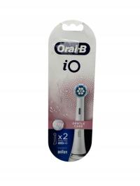 KOŃCÓWKI DO SZCZOTECZEK ORAL-B IO GENTLE CARE BIAŁE 2 SZTUKI