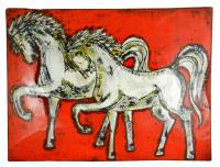 Знак с лошадьми-Руша Керамик