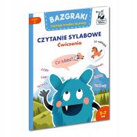 BAZGRAKI CZYTAJĄ TRUDNE WYRAZY. CZYTANIE SYLABOWE. ĆWICZENIA