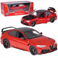 AUTO ALFA ROMEO GIULIA GTAM QUADRIFOGLIO MODEL KOLEKCJONERSKI 1:18 ZA5991