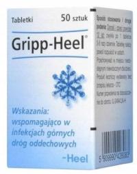 HEEL Gripp Heel infekcje dróg oddechowych 50 tabletek