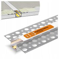 Светодиодный алюминиевый профиль для гипсокартона GK, утопленный абажур Regips 2M