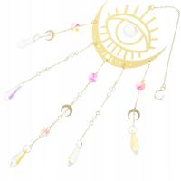 KRYSZTAŁOWA WISZĄCA DEKORACJA DEKORACYJNY DZWONEK WIETRZNY