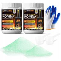 Очиститель дымохода печи HeatFire 2 кг порошка для удаления сажи