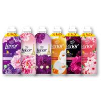 Lenor Płyn do płukania tkanin Parfumelle 6x1.2l, 288 prań, zestaw zapachów