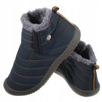 Damskie buty wsuwane na śniegowce do kostki Męskie piesze wycieczki