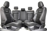 СИДЕНЬЯ ДИВАН VW T-ROC R КОЖА CARBON ОРИГИНАЛ KPL