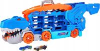 HOT WHEELS T-REX MEGA TRANSPORTER ГОНОЧНЫЕ ТРАССЫ