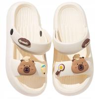 Jelly pens klapki dziecięce pianka beżowy