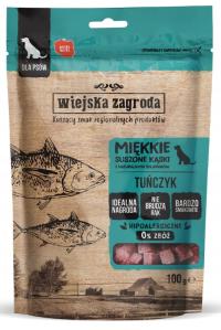 Сельский загон лакомство для собак мягкие шлемы ГИПОАЛЛЕРГЕННЫЙ Тунец 100 г