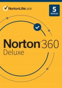 NORTON 360 Deluxe 5 ПК / 1 год /не требует карты/