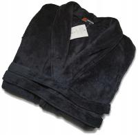 Szlafrok męski SOFT kolor grafitowy