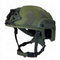 Hełm wojskowy taktyczny M-TEQ Model 2024 - FAST HIGH CUT CIVIL Ranger Green