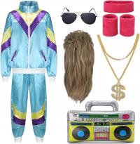 Kostium przebranie z lat 80 Dres Old school retro lata 80 90 3XL MSV / 0N3