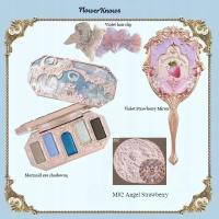 Flower Knows Makeup Set Mermaid Eyeshadow Palette Matte Swan Setting Powder