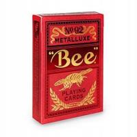 KARTY TALIE BEE METALLUXE BICYCLE RED POKER LUXURY