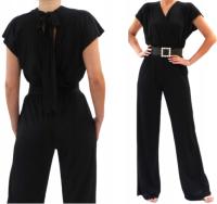 Комбинезон с запахом, широкие брюки R. 40 (34-52