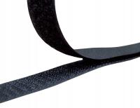 TAŚMA RZEP RZEPOWA KOMPLET 20mm 2m CZARNY