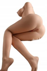 Реалистичный женский торс dle кукла секс с вагиной, анусом и ногами 70см