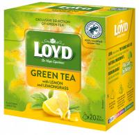 Зеленый чай Экспресс зеленый чай лимон и лемонграсс 20 т. Лойд
