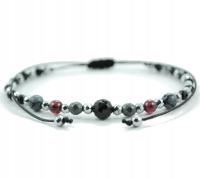 Браслет знаменитости черный турмалин знак зодиака Скорпион Зодиак TZ08