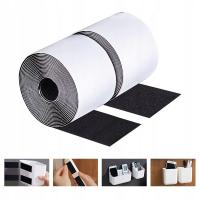 SAMOPRZYLEPNA TAŚMA VELCRO NA ROLCE Z MOCNYM KLEJEM DO CIĘCIA