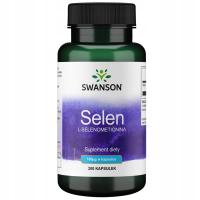 Swanson органический селен L-селенометионин 200 кап