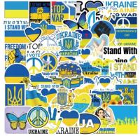 Naklejki Ukraina Stop War 50 szt