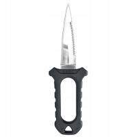 Нож для дайвинга Seac Devil HD с острым наконечником из закаленной нержавеющей стали