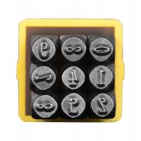 Zestaw stempli metalowych Wielozadaniowe narzędzia do grawerowania Stal węglowa Ręka typu C