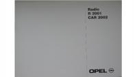 OPEL CAR 2002 Grundig R 2001 руководство радио OPEL