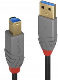 Kabel USB 3.0 Lindy 36742 2 m szary