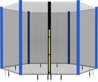 SIATKA DO TRAMPOLINY 10 FT 305 - 312 CM NA 6 SŁUPKÓW NIEBIESKA