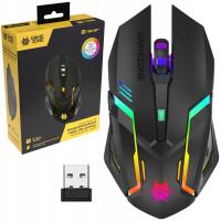 MYSZKA GAMINGOWA MYSZ DLA GRACZY BEZPRZEWODOWA KOMPUTEROWA DO LAPTOPA USB