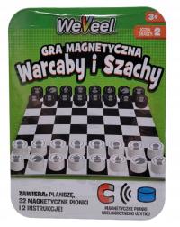 Weveel Дорожная игра магнитные шашки и шахматы