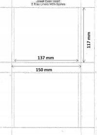 Этикетки обложки для CD Jewel Case Box 10 шт