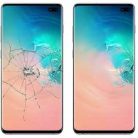 WYMIANA SZYBKI WYŚWIETLACZA ZBITA SZYBKA SAMSUNG S10 PLUS G975 GWARANCJA