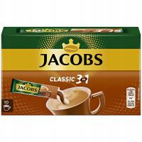 Jacobs CLASSIC kawa rozpuszczalna w saszetkach 3w1 10 szt/180g Z DE
