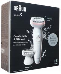 Эпилятор женская бритва триммер для бикини ног Braun Silk-Epil SES 9-030