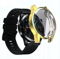 ETUI DO HUAWEI WATCH GT 2 GT2 46MM 2w1 SILIKONOWE CASE OCHRONA
