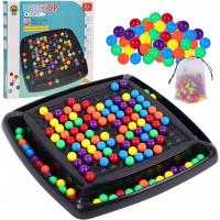 СЕМЕЙНАЯ НАСТОЛЬНАЯ ИГРА-ГОЛОВОЛОМКА КРАСОЧНЫЕ ШАРЫ ГОЛОВОЛОМКА