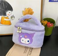 Пенал, косметичка плюшевая КУРОМИ