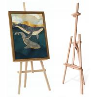 SZTALUGA DREWNIANA MALARSKA STUDYJNA 175cm DUŻA PLENEROWA POLSKA PRODUKCJA