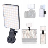 ETENTOUS Lampa Selfie LED 80 Regulowana 3000K-9900K Z Akumulatorem