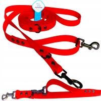 SMYCZ dla Psa PRZEPINANA BIOTHANE 2,5-3,5 -5m TRENINGOWA MOCNA SZEROKA 20mm