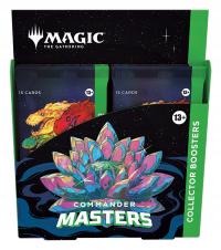 Collector Booster Box Commander Masters MTG 4 boostery SUPER CENNE PREMIUM