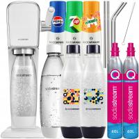 Saturator wody SodaStream Art biały + 6 innych produktów