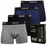 Трусы-боксеры мужские хлопковые EVERLAST цветные 4 упаковки