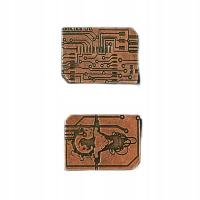 КИБЕРПАНК МЕДНАЯ МЕТАЛЛИЧЕСКАЯ МОНЕТА 1 ШТ RPG