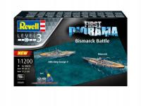 REVELL 05668 Bismarck Battle - First Diorama Set